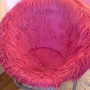 Pink comfy chair